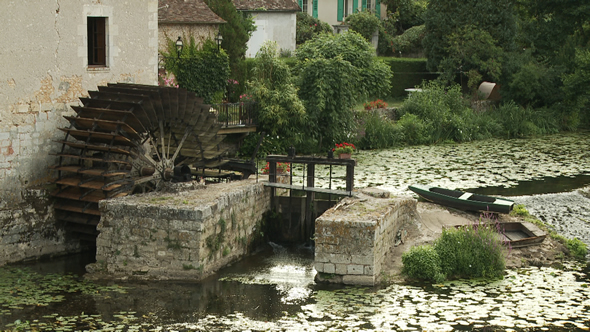 Vue d’Angles-sur-L’anglin