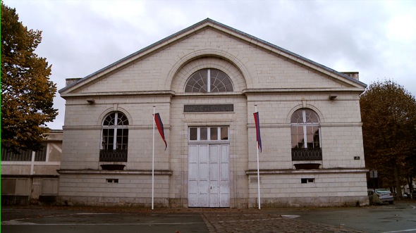 L'ancien Manège des Écuyers à Saumur, déménagé depuis au sien de l'école nationale d'équitation © ooh ! collective