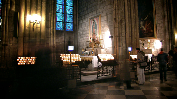 Chapelle de Notre-Dame de Guadalupe, © Cathédrale Notre Dame de Paris