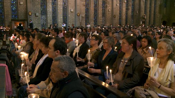 Nuit de prière en l'honneur de Notre Dame de Fatima © Ooh! Collective