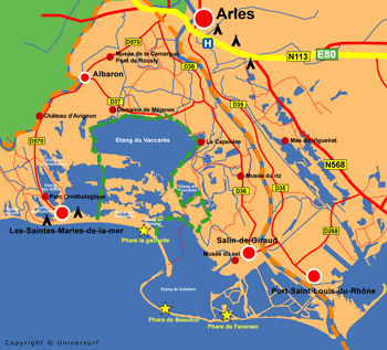 Les Saintes-Maries de la Mer en Camargue 