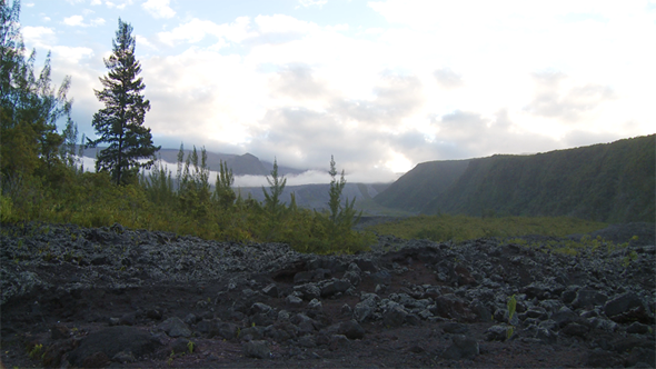 ©Ooh collective, Paysage volcanique